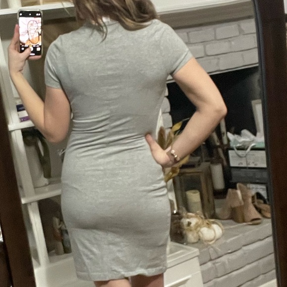 Old navy Gray T shirt Dress - Picture 5 of 12